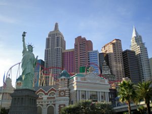 Hotel New York New York em Las Vegas - Exterior