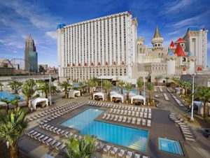 Hotel Excalibur em Las Vegas - Piscina