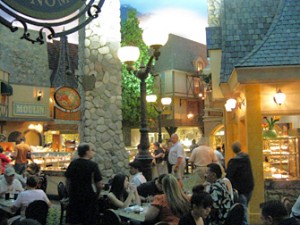 Alimentação no Paris Hotel em Las Vegas