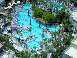 LINQ High Roller em Las Vegas - Piscina